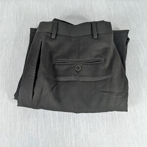 Pierre Cardin Wool Dress Pants Mens Size 40S Green 32x27